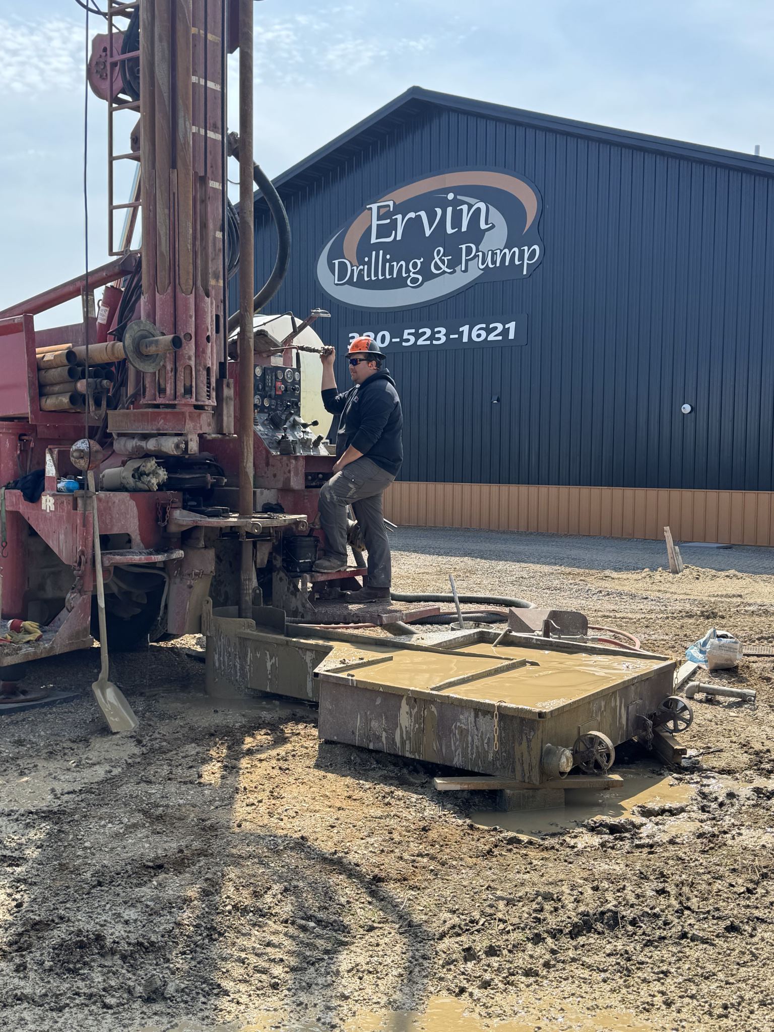 Worker at Erving Drilling & Pump
